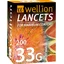 Ланцеты Wellion 33G, 200 штук