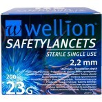 Безопасные ланцеты Wellion Safety Lancets 23G, 200 штук: цены и характеристики