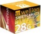 Безопасные ланцеты Wellion Safety Lancets 28G, 25 штук