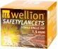 Безопасные ланцеты Wellion Safety Lancets 28G, 200 штук