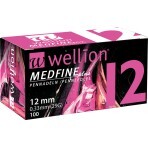 Иглы для инсулиновых шприц-ручек Wellion MEDFINE plus 0,33 мм (29G) x 12 мм, 100 шт.: цены и характеристики