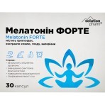 Мелатонін Форте Solution Pharm капсули, 30 шт: ціни та характеристики