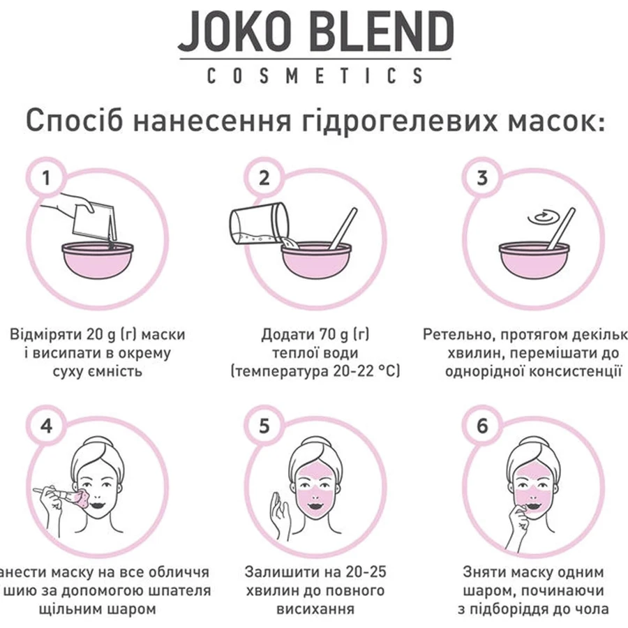 Маска для обличчя Joko Blend Beta-Carotene Calendula гідрогелева 20 г: ціни та характеристики