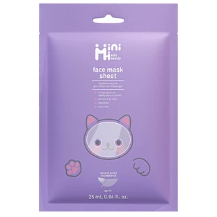 Маска для обличчя тканинна MiniMi Kids Beauty Лаванда 25 мл
