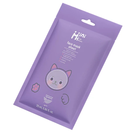 Маска для обличчя тканинна MiniMi Kids Beauty Лаванда 25 мл: ціни та характеристики