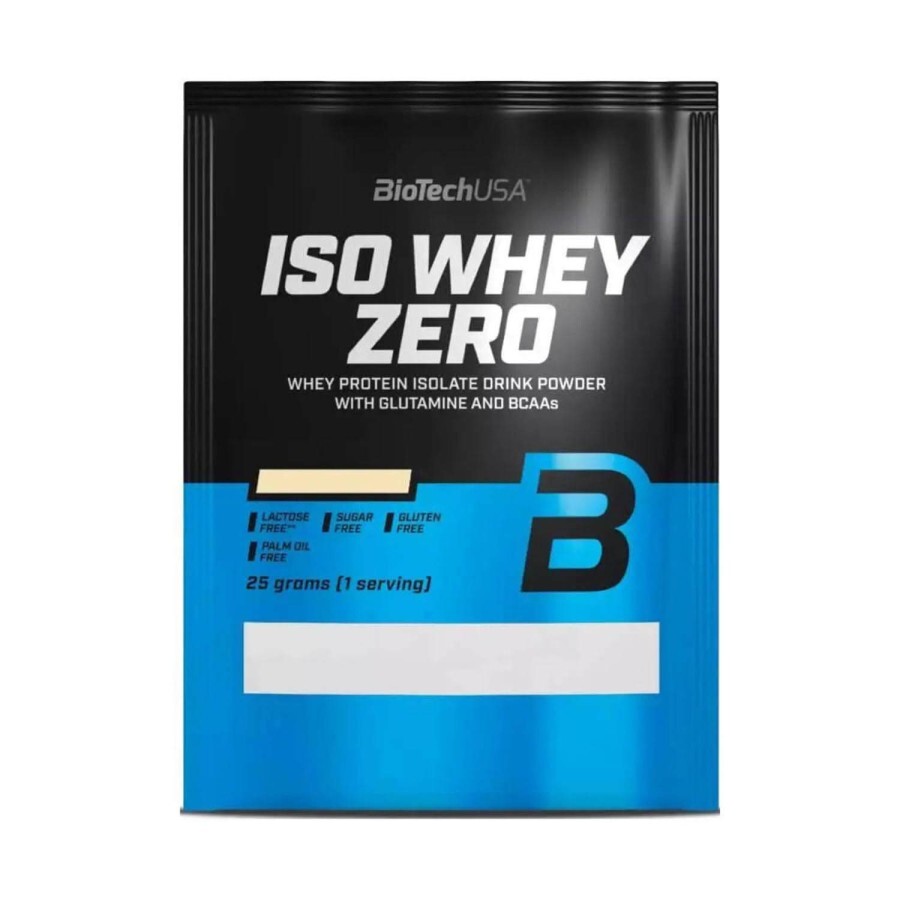 Протеин для спортсменов BiotechUSA IsoWhey Zero Lactose Free Strawberry 25 г : цены и характеристики