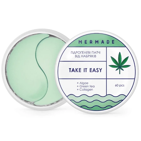 Патчи под глаза Mermade тонизирующие гидрогелевые Take it easy 60 шт: цены и характеристики