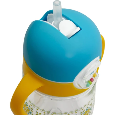 Поїльник дитячий Baby Team 5040 з силіконовою трубочкою та ручками з 9 місяців 300 мл: ціни та характеристики