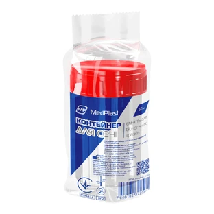 Контейнер для мочи MedPlast, 60 мл
