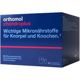 Ортомол ChondroPluse для нормального функционирования хрящей, гранулы + капсулы, курс 30 дней
