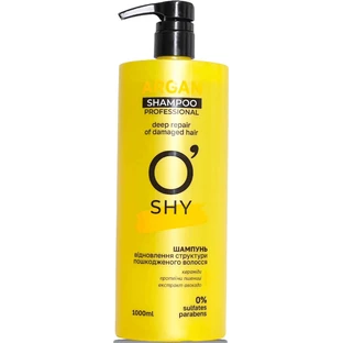 Шампунь для восстановления структуры поврежденных волос O'shy Argan 1000 мл
