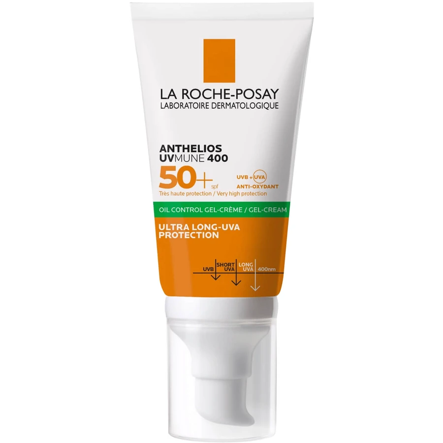 Набор La Roche-Posay Антелиос UVA 400 оил контрол гель-крем солнцезащитный SPF 50+ 50 мл + Эфаклар гель-микропилинг 50 мл : цены и характеристики