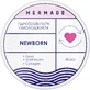 Омолаживающие гидрогелевые патчи под глаза MERMADE Newborn, 60 шт