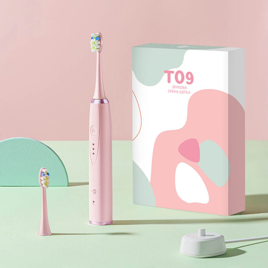Зубная щетка звуковая Prooral Т09 цвет розовый 1 шт : цены и характеристики