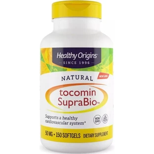 Комплекс токотрієнолів, Токомін, 50 мг, Tocomin SupraBio, Healthy Origins, 150 желатинових капсул
