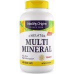 Хелатні мультимінерали без заліза, Chelated Multi Mineral, Iron Free, Healthy Origins, 240 вегетаріанських капсул: ціни та характеристики