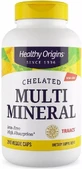 Хелатные Мультиминералы без железа, Chelated Multi Mineral, Iron Free, Healthy Origins, 240 вегетарианских капсул