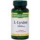 L-Лізин, 1000 мг, L-Lysine, Nature's Bounty, 60 каплет