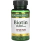 Біотин швидкого вивільнення, 10000 мкг, Biotin, Nature's Bounty, 120 гелевих капсул