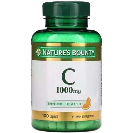 Витамин C, 1000 мг, Vitamin C, Nature's Bounty, 100 каплет