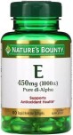 Вітамін E швидкого вивільнення, 1000 МО, 450 мг, Vitamin E, Nature&#39;s Bounty, 60 гелевих капсул