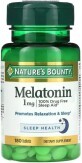 Мелатонин 1 мг, Melatonin, Nature&#39;s Bounty, 180 таблеток