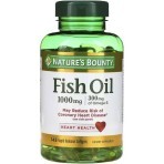 Рыбий жир 1000 мг, Fish Oil, Nature's Bounty, 145 гелевых капсул: цены и характеристики