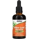 Листя оливи, гліцериновий екстракт у краплях, Olive Leaf Glycerite, Now Foods, 59 мл