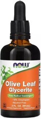 Листья оливы, глицериновый экстракт в каплях, Olive Leaf Glycerite, Now Foods, 59 мл