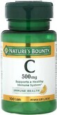 Витамин C, 500 мг, Vitamin C, Nature&#39;s Bounty, 100 таблеток