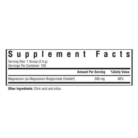 Магний глицинат в порошке, 200 мг, Magnesium Glycinate Powder, Seeking Health, 187,5 гр: цены и характеристики