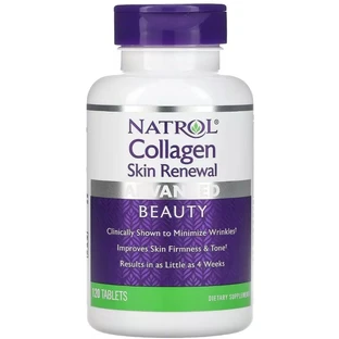 Колаген для відновлення шкіри, Collagen Skin Renewal, Natrol, 120 таблеток