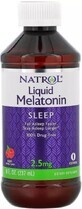 Мелатонін рідкий 2,5 мг, смак ягід, Liquid Melatonin, Natrol, 237 мл