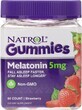 Мелатонин со вкусом клубники, 5 мг, Natrol, 90 жевательных таблеток