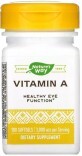 Витамин А 3000 мкг, Vitamin A, Nature&#39;s Way, 100 желатиновых капсул