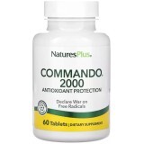 Антиоксидантний захист, Commando 2000, Natures Plus, 60 таблеток