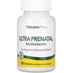 Мультивітаміни Ультрапренатальні, Ultra Prenatal Multivitamin, Natures Plus, 90 таблеток: ціни та характеристики