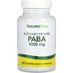 Пара-Аминобензойная Кислота пролонгированного действия (ПАБК), 1000 мг, PABA, Natures Plus, 60 таблеток