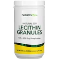 Соєвий лецитин у гранулах, Natural Soy Lecithin Granules, Natures Plus, 340 гр