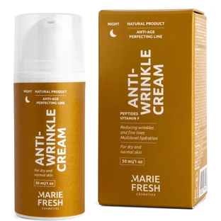 Крем-лифтинг для сухой и нормальной кожи Marie Fresh(Мари Фреш) ночной, 30 мл
