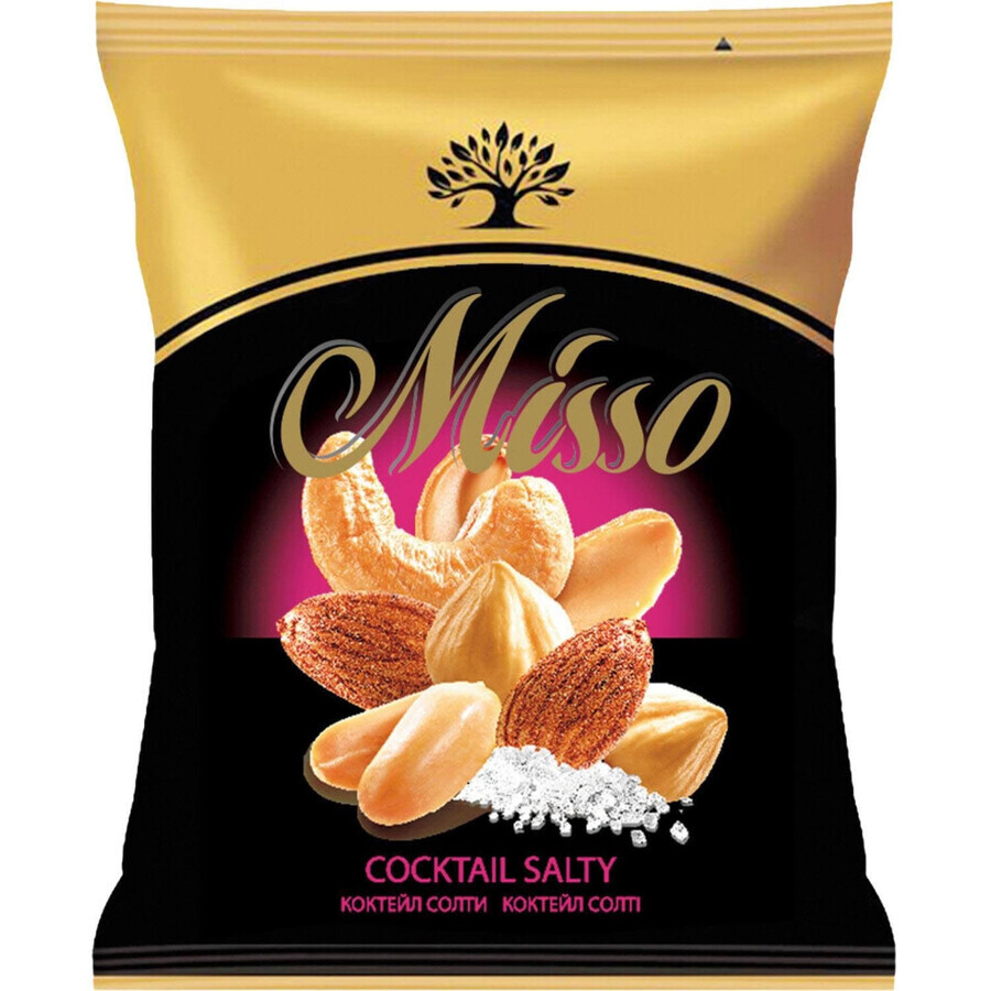 Асорті солоних горіхів Misso Коктейл Солті 60 г : ціни та характеристики