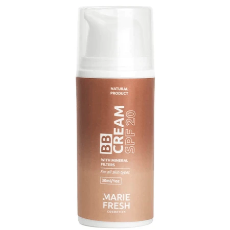 Крем для лица Marie Fresh (Мари Фреш) тонирующий BB Cream SPF20, 30 мл: цены и характеристики