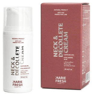 Крем для шеи и декольте Marie Fresh (Мари Фреш) с лифтинговым эффектом, 30 мл