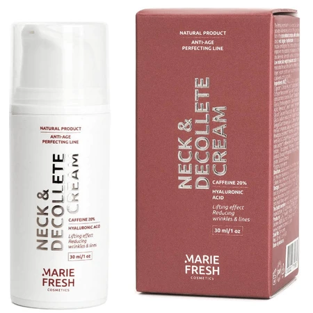 Крем для шеи и декольте Marie Fresh (Мари Фреш) с лифтинговым эффектом, 30 мл: цены и характеристики
