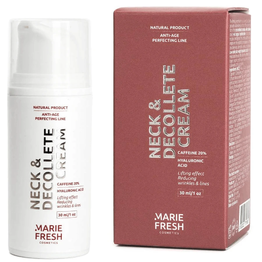 Крем для шеи и декольте Marie Fresh (Мари Фреш) с лифтинговым эффектом, 30 мл: цены и характеристики