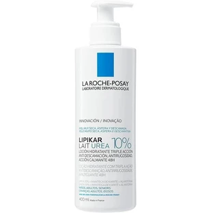 Молочко La Roche-Posay Lipikar Urea 10% увлажняющее, с мочевиной, против сухости тела, 400 мл