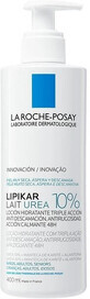 Молочко La Roche-Posay Lipikar Urea 10% зволожуюче, з сечовиною, проти сухості тіла, 400 мл