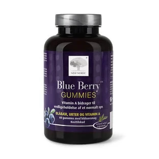 Комплекс New Nordic Blue Berry для улучшения зрения желейные пастилки, №60