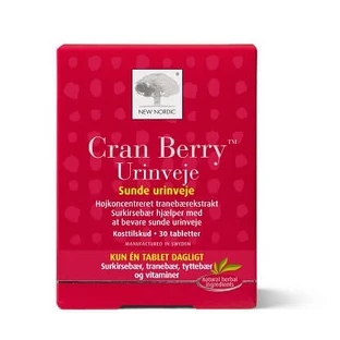 Комплекс New Nordic Cran Berry для мочевыводящих путей, №30