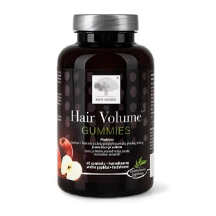 Комплекс для роста и объема волос New Nordic Hair Volume желейные пастилки, №60